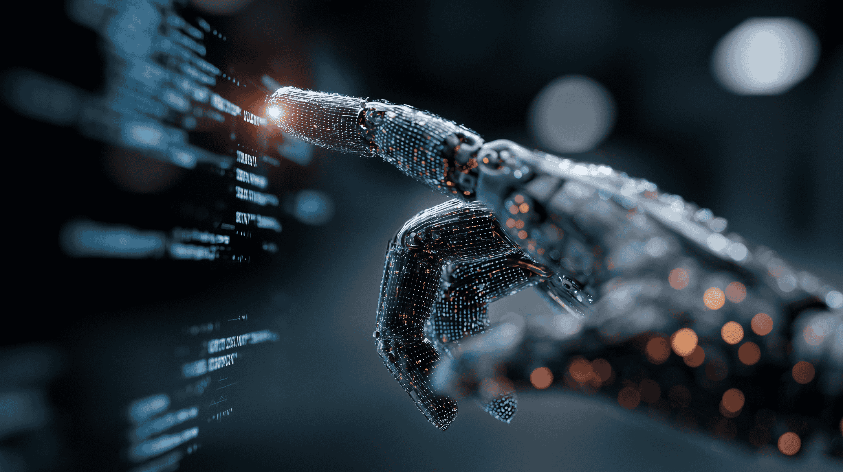 Abstract illustration of sustainable supply chain with green elements